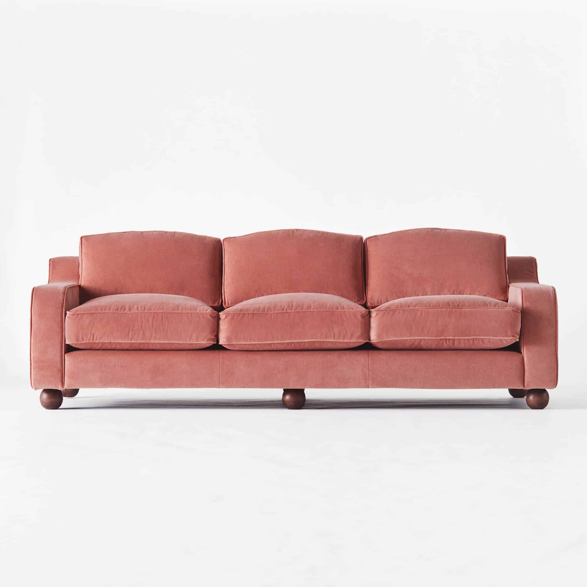 Lola Sofa Velvet Pink