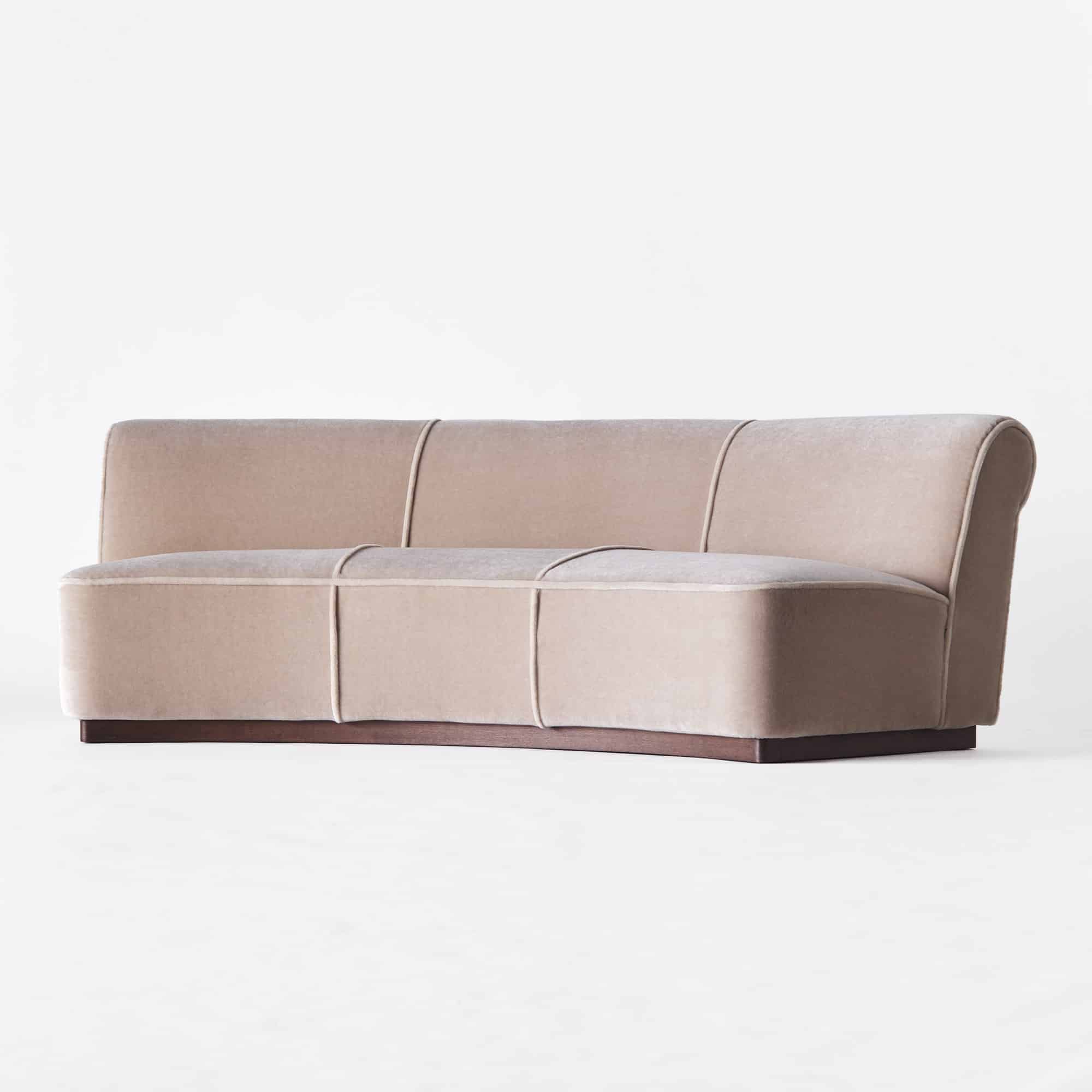 Paris Sofa Baby Velvet Mohair - Image 2
