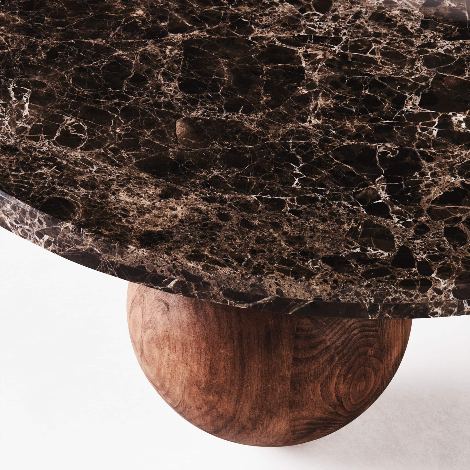Sphere Round Sofa Table Dark Emperedor - Image 2