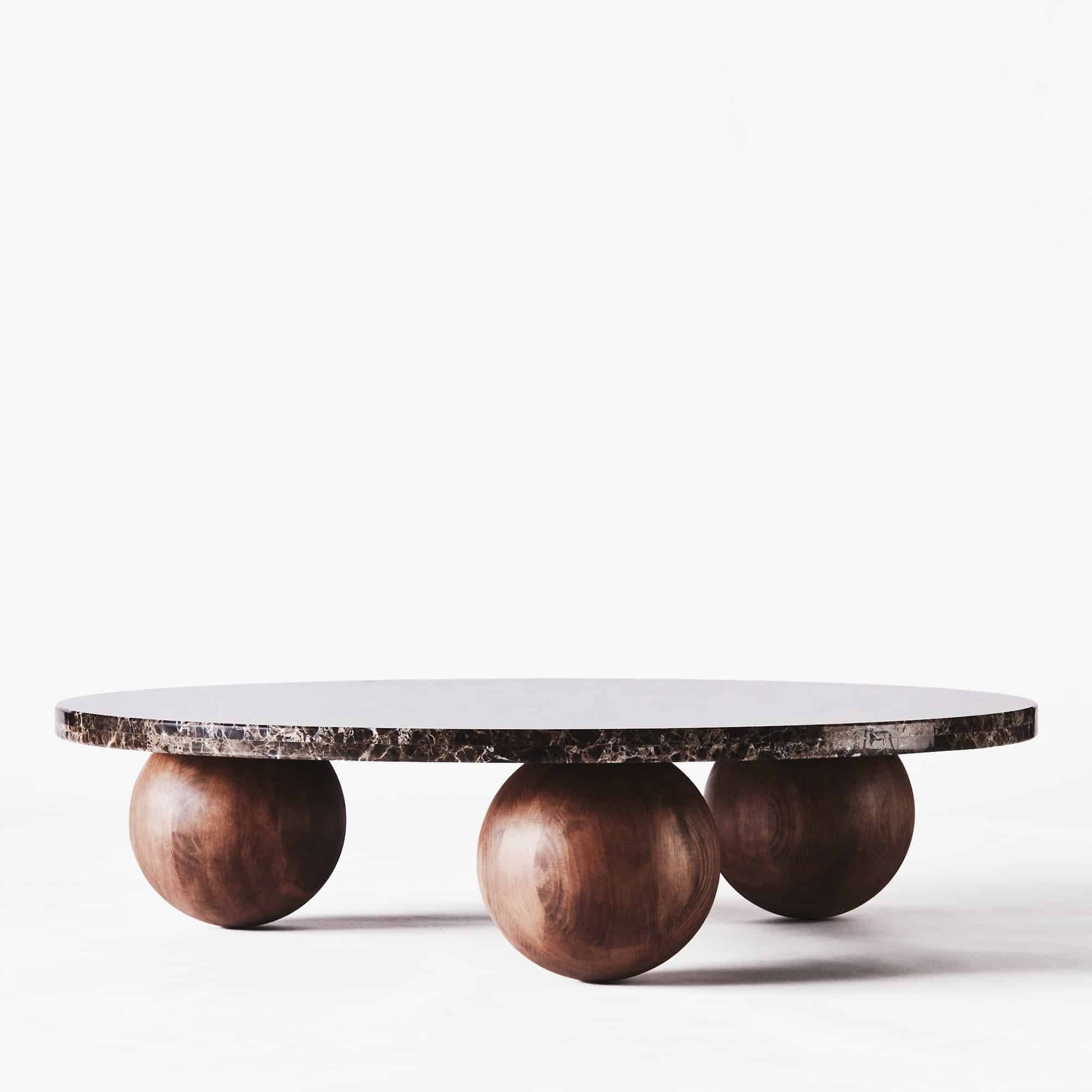 Sphere Round Sofa Table Dark Emperedor - Image 2