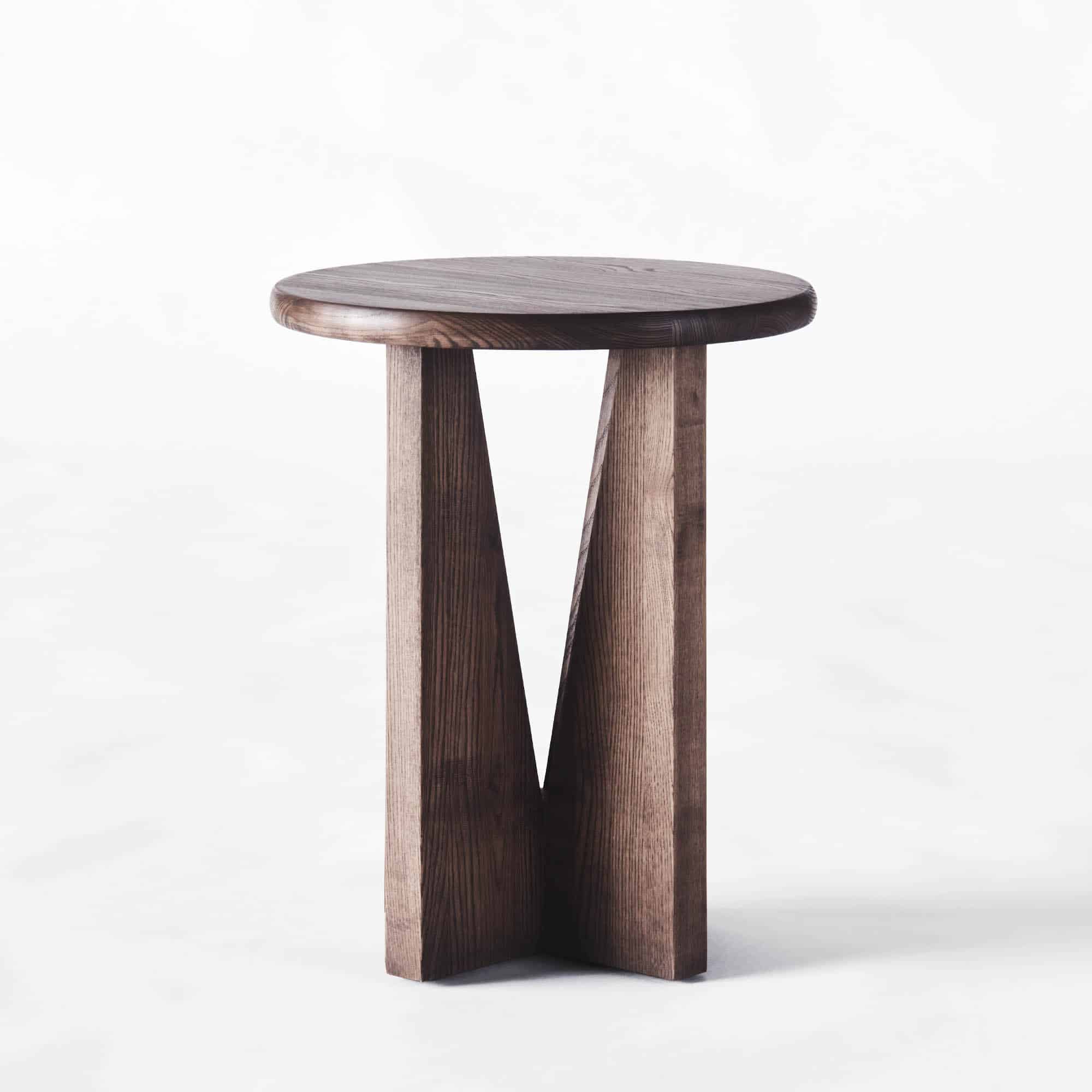 V Side Table Stained Ash - Image 6