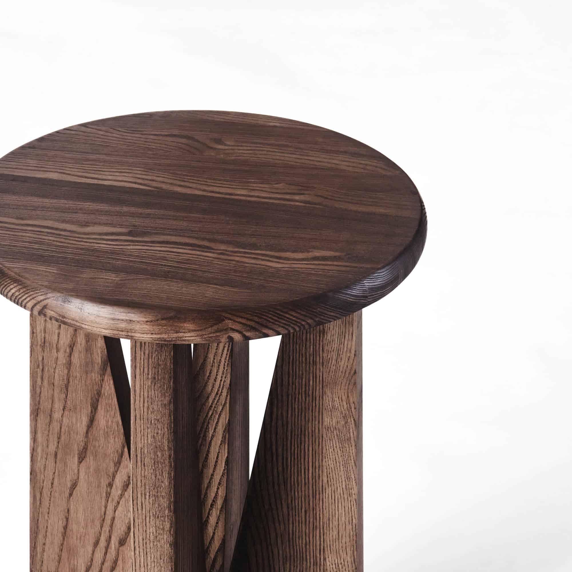 V Side Table Stained Ash - Image 5