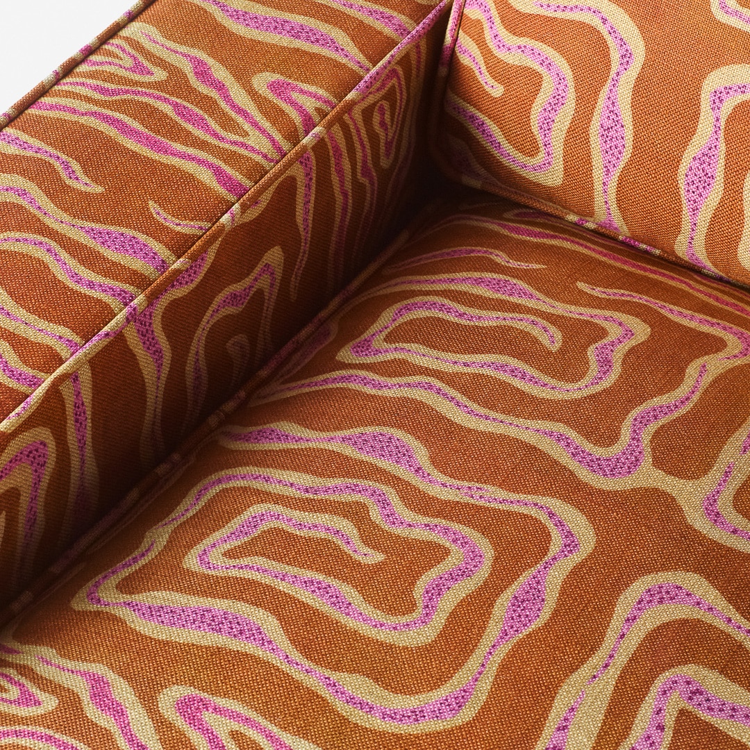 Lola Sofa Beaten Track Peach - Image 4