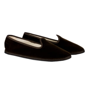 Shoes Furlane Mens Classic velvet Dark brown Vibivenzia Venzia Copenhagen Amerigo